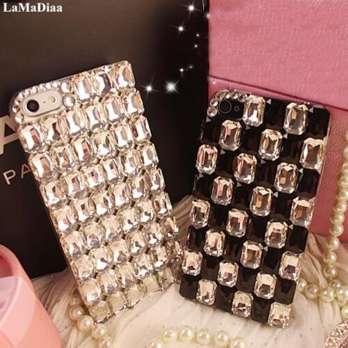 LaMaDiaa Case For Samsung Galaxy A6 A8 Plus 2018 A7 A5 A3 2017 2016 A50 A70 A80 Luxury Glitter Crystal Diamond Phone Case