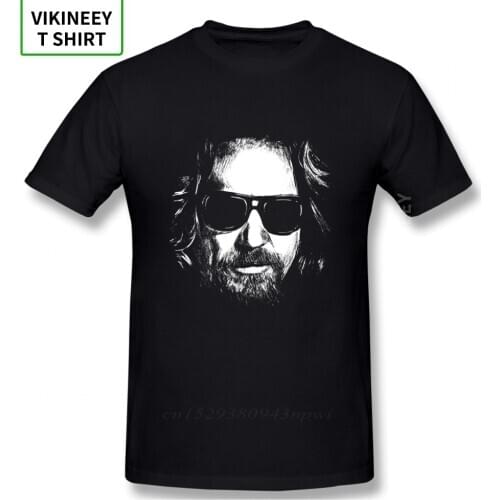 The Dude Jeff Bridges Big Lebowski T Shirt Unisex 2020 Homme Tee Shirt Organic Cotton Big Size T-Shirt