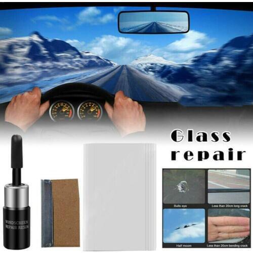 Car Windshield Scratch Crack Restore Tools Auto Windscreen Kit Repair Fix Car Repair Tools Window Glass Glass Resin Window A4M0