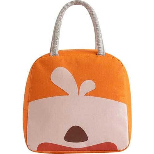 Insulation Lunch Bag Insulation Handbag Fashion Cute Aluminum Foil Thickening With Meal Bag Hand-carry Lunch Box Bag