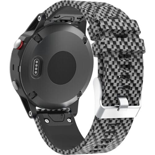 Fashion Floral Print Silicone Strap For Garmin Fenix 5/5 Plus Smartwatch Replacement Watchband For Forerunner 935/45 Sport Strap