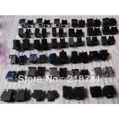 New 1lot /32 Models /64pcs Widely Using Power DC Jack fit for Samsung/Sony/Lenovo/IBM/HP/Acer Many Brands Laptop