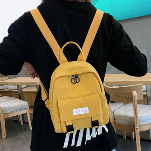 Oxford Backpack 2021 New Trend Women Backpack Wild Fashion Shoulder Bag Small Canvas Teen Girl School bag Female