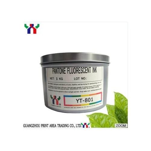 Blue,UV Pantone Fluorescent ink,Nature Dry,fluorescent under UV light,1kg/can,high concentration,validity 2years