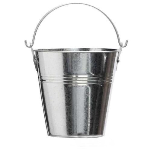 1pc iron bucket for fireplace pellet stove barbecue grill indoor outdoor oil drum barrel grease bucket