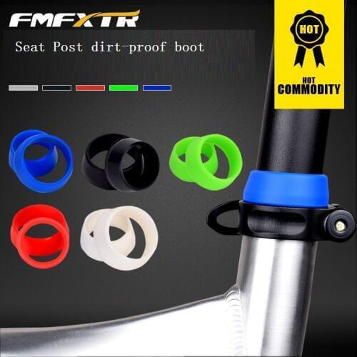 25.4mm 27.2mm 30.4mm 30.8mm 30.9mm 31.6mm 33.9mm Bicycle Seat Post Tube Silica gel Dirt-Proof Boot Waterproof Protective sleeve