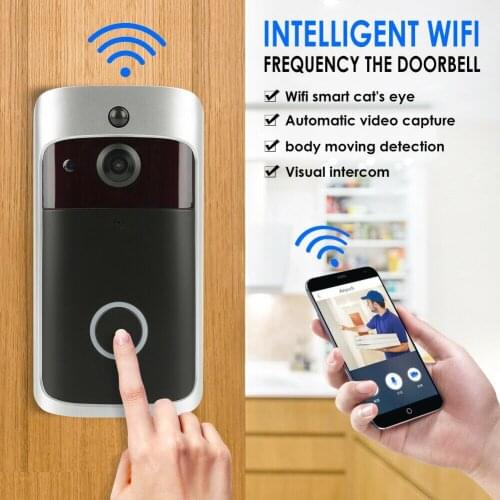 Smart Home Video Doorbell Wifi Camera Wireless Doorbell Call Intercom Video-Eye 1080P HD Camera Door Bell Ring Home Security