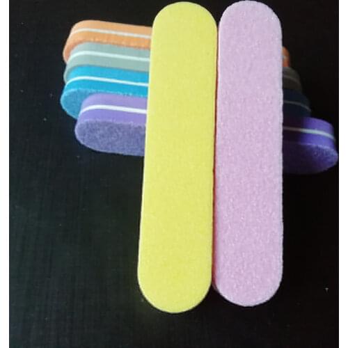 6Pcs Two Sides Rough Fine Nail Art Polishing Buffer Block, Sanding Files Buffing Grinding Manicure Pendicure Tool
