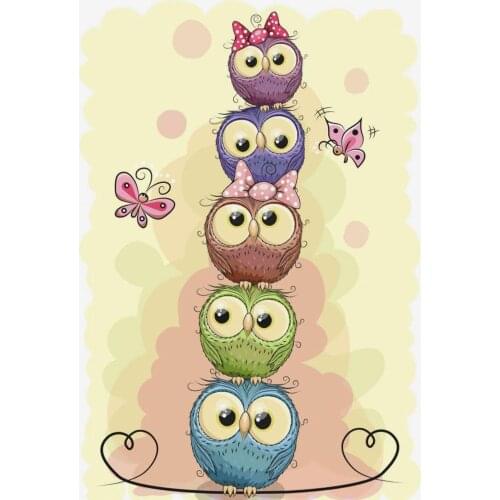 10x8 Colorful birds overlapping New Transparent Clear Rubber Stamp Sheet Cling Scrapbooking Photo Album PaperCard DIY Craft