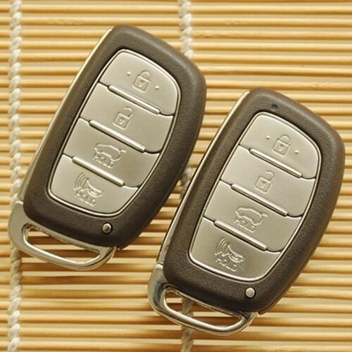 4 Button Smart Remote Key Shell Case FOB for HYUNDAI IX35 MISTRA Replacement Car Smart shell