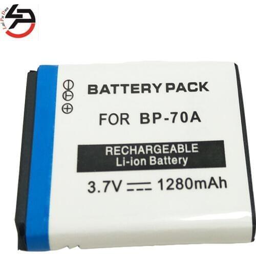 Laipuduo 1280mAh Camera Battery for Samsung ST60 ST61 ST70 ST71 ES65 ES67 ES70 ES71 ES73 ES74 SL50 SL600 SL605 PM189