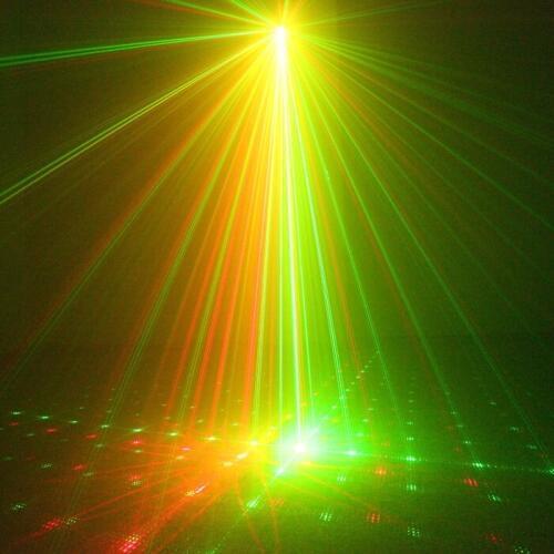 Chims Stage Laser lights 8 Pattern RG Laser LED Lighting for Music Disco Party Bar Dance DJ Club Birthday Christmas Xmas Party