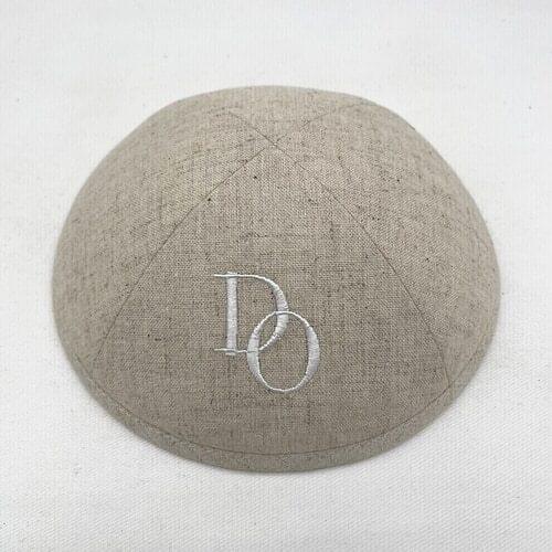 CustomizedProductPersonalizdEmbroideryImprintKippotKippaYarmulkeJewishKippahKulliesBeanies