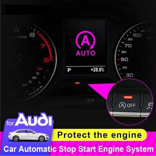For Audi A4 B9 A5 B9 A3 8V Q5 FY Q3 F3 Q2 Car Automatic Stop Start Engine System Eliminator Control Sensor Plug Stop Canceller