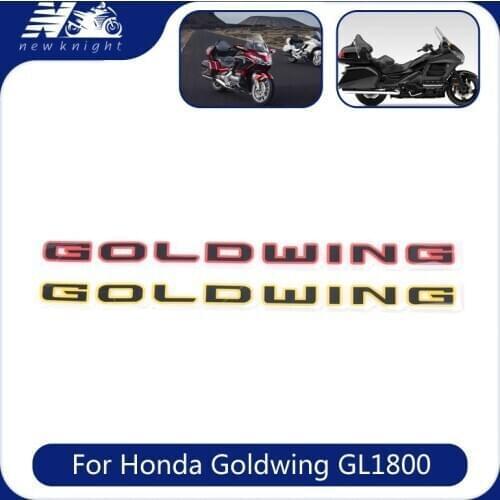 For Honda Goldwing GL1800 Gold wing Tour F6B GL 1800 ABS 3D Battery Cover Emblem Side Fairing Stickers Decal Logo Symbol Mark