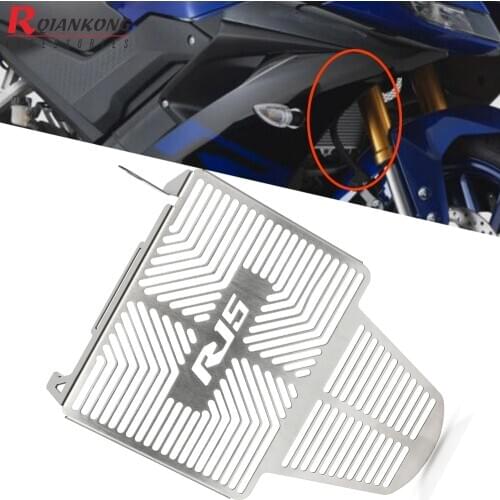 FOR YAMAHA r15v3 R15 V3 2017 2018 2019 2020 2021 Motorcycles Grille Radiator Cover Guard Protector Coolant Protection System Net