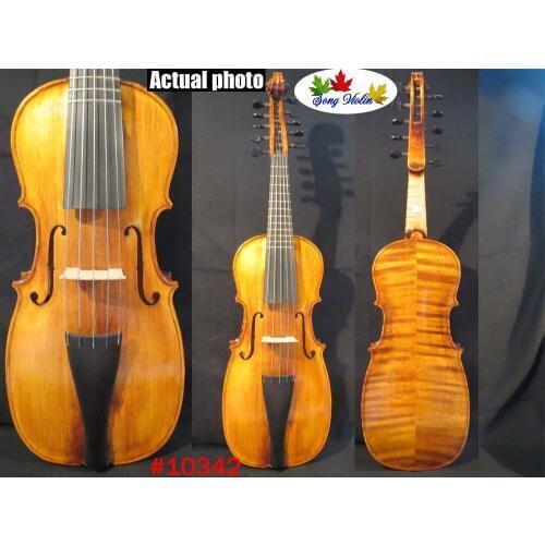 Customized viola da Petto 5*5 strings 18",rich sweet sound #10342