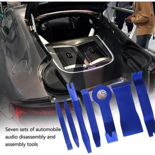 Car Audio Disassembly Tool 7-Piece Set Audio Modification And Removal Tool Sound Insulation Repair Tool