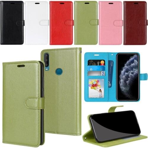 For Alcatel 1C 1S 1V 2019 Leather Case Holder For Alcatel 3X 2019 Card Slot Coque Flip Wallet Case For Alcatel 3V Shell Bag