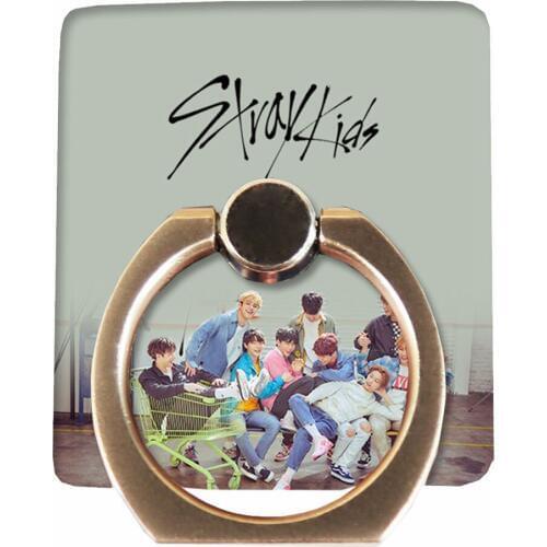 KPOP Stray Kids Mobile Phone Holder Finger Holder Bracelets New Album MIROH FELIX MIN HO BANGCHAN