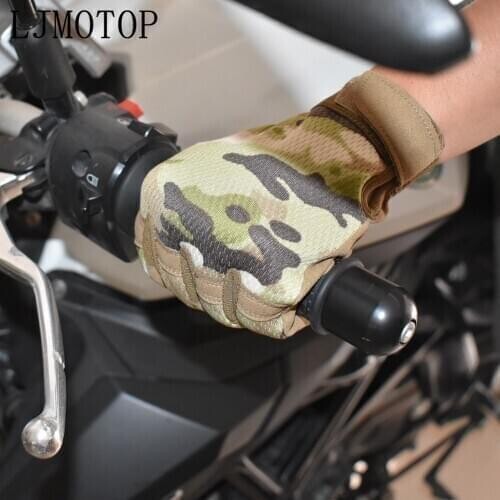 High Quality Motorcycle Gloves Full Finger Fiber Leather Outdoor Gloves For honda cb190r cb1000r monkey yamaha tmax 500 530