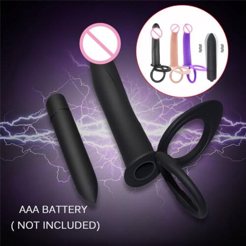 Double Penetration Strap On Dildo Anal Plug Adult Vibrator Sex Toys For Woman Couples Masturbator Clitoris Stimulator Massager