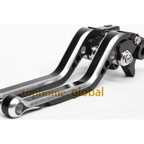 CNC Motorcycles Brake Clutch Levers Regular size Mixed Black&Silver Color For Yamaha XJR 1300 2004-2005 2006 2007 2008 2009-2014