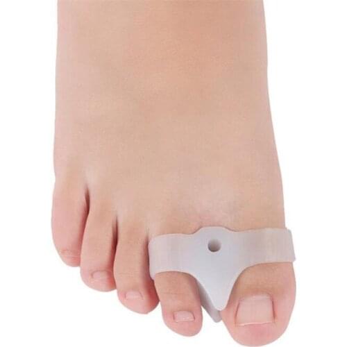 Men Women Silicone Toe Spreader Separator Bunion Hallux Valgus Corrector Thumb Finger Correction Straightener Foot Care Tool