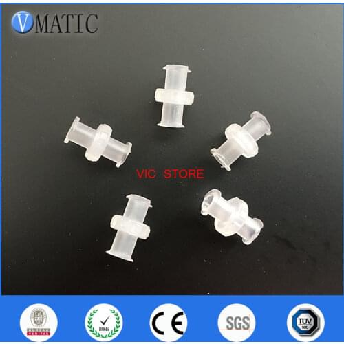 High Quality 100 Pcs Female Luer Lock Syringe Pneumatic Fitting Air Line Quick Coupling Connect Coupler Connector Adapter