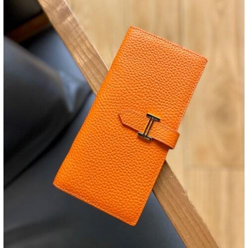 Genuine Leather Womens Luxury Design Wallets Purse Fashion Long Money Bag Mini Short Hasp Wallet Phone Card Holder Clutch