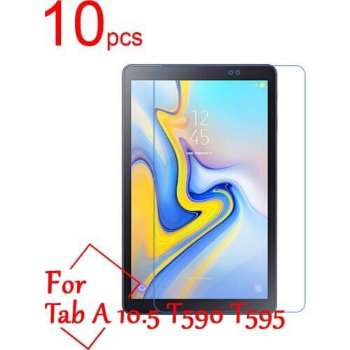 10pcs Ultra Clear/Matte/Nano Anti-Explosion LCD Screen Protectors Cover for Samsung Galaxy Tab A 10.5 T590 T595 Protective Film