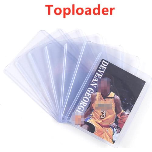 35pt Topload Card Holder 3X4" Board Game Cards Protector Gaming Trading Card Holder Case for Football Basketball Sport Cards