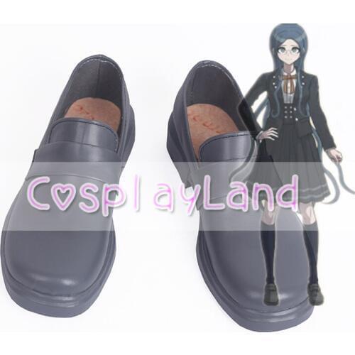Anime Danganronpa V3 Killing Harmony Shirogane Tsumugi Cosplay Shoes Boots Cosplay Costume Accessories For Women Shoes