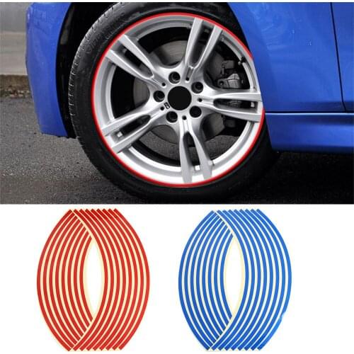 Car Wheel Tire Stickers Motorbike Auto Decals for Lada Granta Largus Kalina 4*4 Priora 2110 for BMW E46 E60 E90 E91 E92 E93 F30