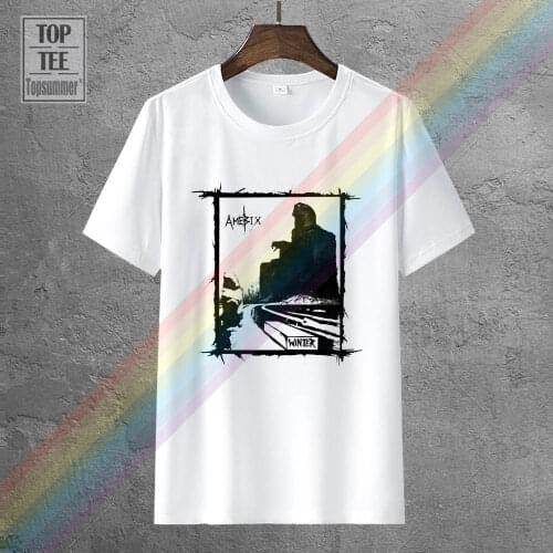 Amebix The Band With No Name Winter 1983 Cover Inspired White T Shirt