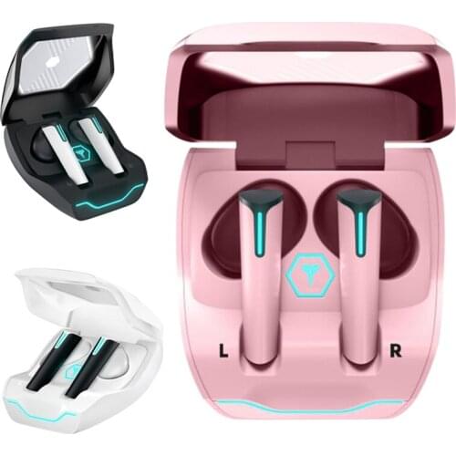 Wireless Bluetooth Headset Smart Noise Reduction HD Call TWS 5.0 Wireless Headset Cool Lighting Bluetooth Earbuds