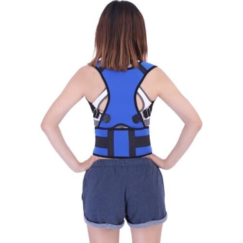 Black Posture Corrector Back Support Posture Brace Women Men Bodywellness Back Band Health back support brace belt posture
