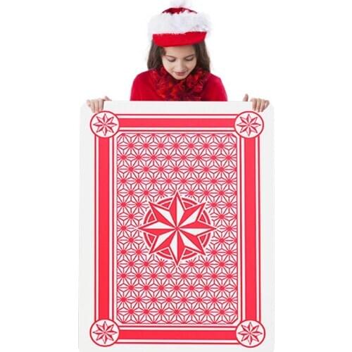 Jumbo Playing Card Durable Innovative Poker Decoration Gift Playing Pokers Cards Board Games Deck Table Game Entertainment