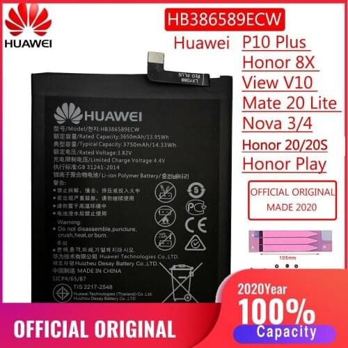 Аккумуляторы для телефонов Huawei Honor 8X Ferising China At AliExpress