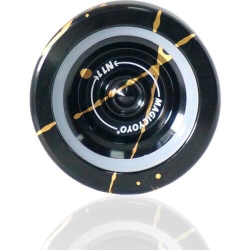 Hot sale Magic yoyo N11 splash yoyo Misting metal yo-yo Professional yoyo Toys Special Props diabolo juggling