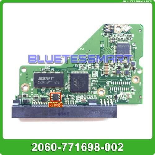 HDD PCB logic board 2060-771698-002 REV A/P1/P2 for WD 3.5 SATA hard drive repair data recovery
