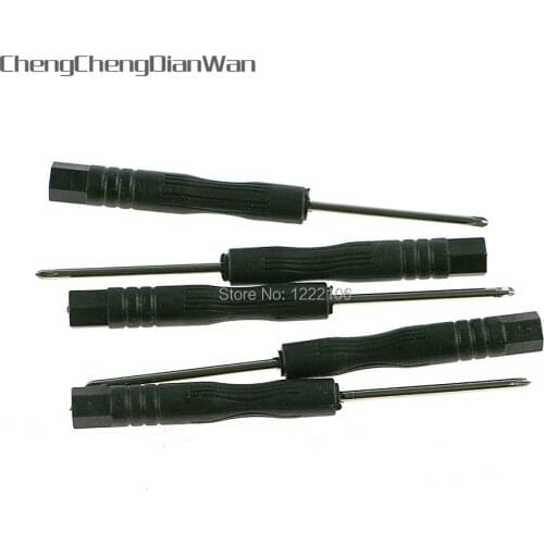 ChengChengDianWan Wholesale 2.0mm + cross Screwdriver Repair Tool For Cell Mobile Phones for ps2 ps3 10pcs/lot