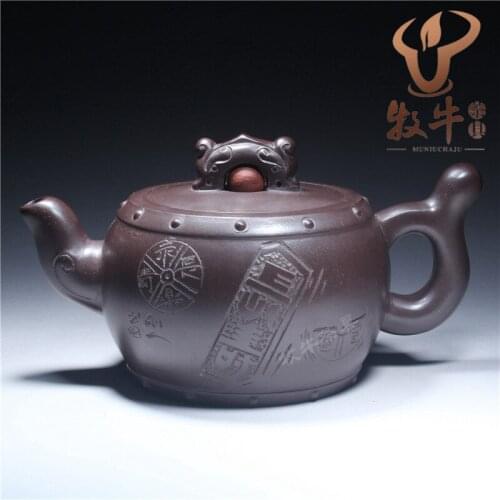 The famous teapot wholesale small pot of 160 ml of Yixing ore teapot support mixed batch customized gifts