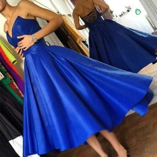 Maxianever Women's Evening Dresses Below The Knee