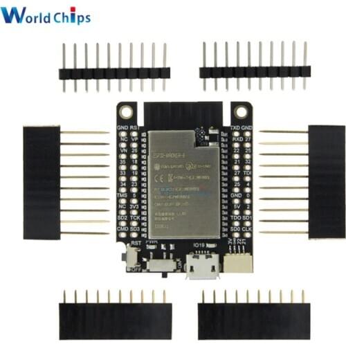 Mini32 ESP32-WROVER-B PSRAM Wi-Fi Bluetooth Module USB to TTL CP2104 UART/SPI/IIC I2C Interface 2.7-3.6V For IOT Development