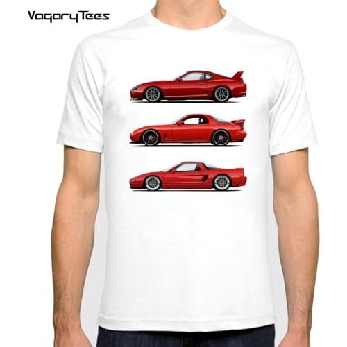 Fashion Summer 3x JDM legend T Shirt Classic in black car T-shirt White Jdm Boost Turbo Japanese Car Fans Racing Race Tee Shirt