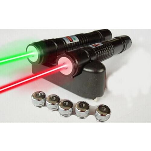 AAA High power Military 500W 500000m 532nm green red laser pointer Flashlight light Burning match Burn cigarettes Hunting