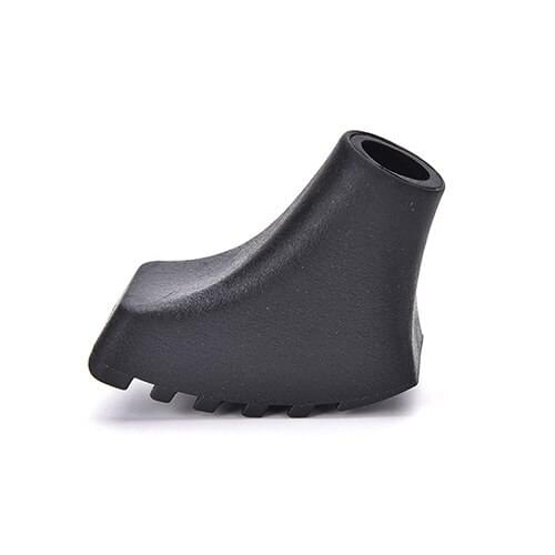 New 1PC Trekking Pole Feet End Caps Protector Hiking Pole Tip Protectors Trail Camp Walking Stick Ferrule Black Rubber Tips