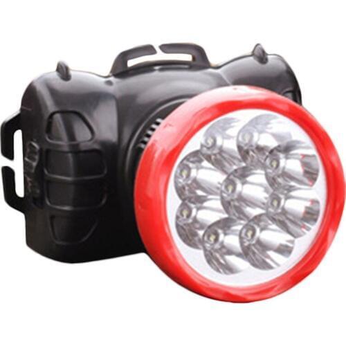 New High Quality Convenient 1/9 LED Head Charging Powerful Portable Lamp For Camping Hunting Fishing Miner Head Torch#288797