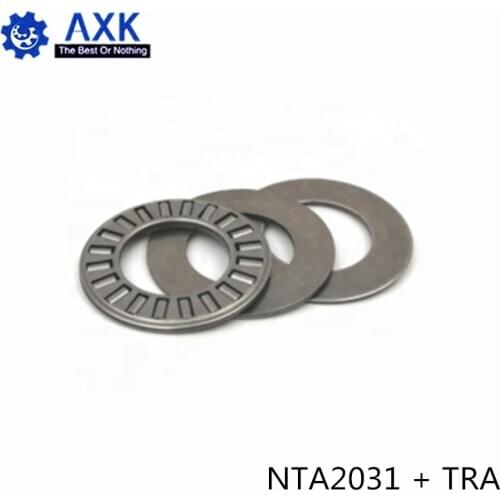 NTA2031 + TRA Inch Thrust Needle Roller Bearing With Two TRA2031 Washers 31.75*49.2*1.9837mm 5Pcs TC2031 NTA 2031 Bearings